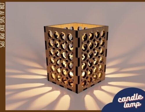 Elegante Lampara De Mesa Creativo Digital